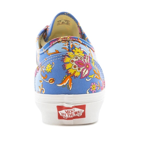 NWOB Vans x Liberty Fabric Old Skool Tapered Floral Blue, Size 6 - Picture 2 of 6